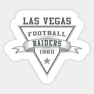 Retro Las Vegas Raiders Sticker